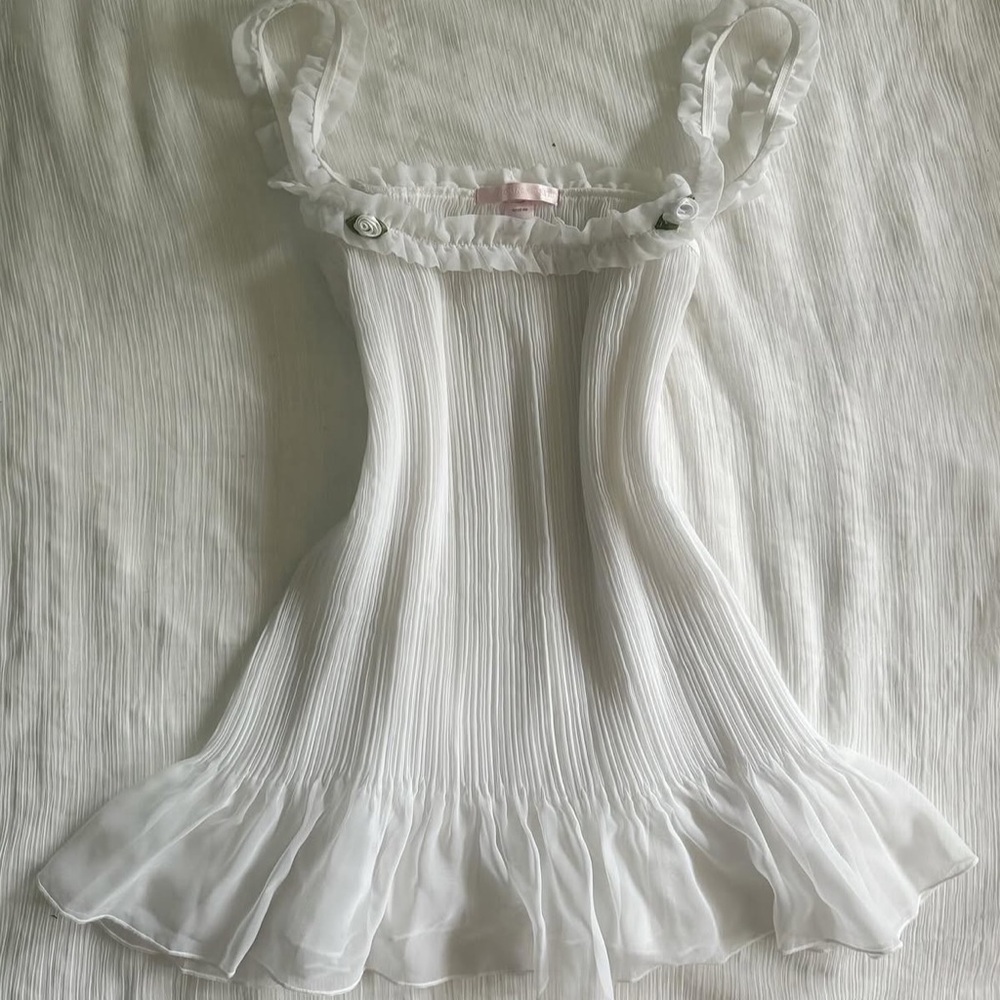 Vintage Y2K Sabrina Carpenter Dress Babydoll Chemise Vintage Y2K Dress Roses